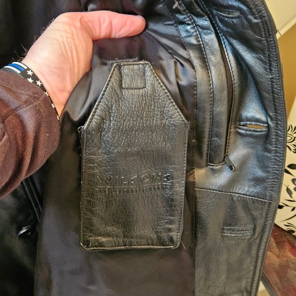 Vintage Wilsons Women's Lightweight Leather Jacket, Black, Sz Small - Picture 7 of 16
